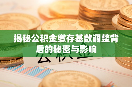 张家口揭秘公积金缴存基数调整背后的秘密与影响