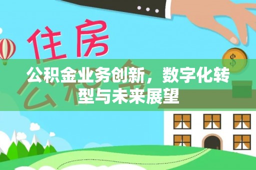 张家口公积金业务创新，数字化转型与未来展望