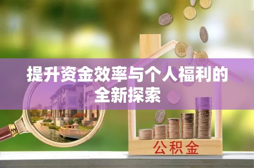 张家口提升资金效率与个人福利的全新探索